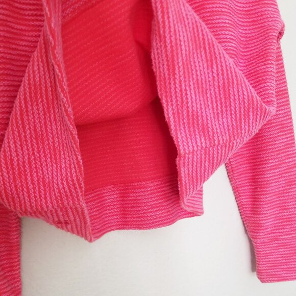 Sweaty Betty Rest Up Textured Half Zip Pullover Sweatshirt Tulip Red Pink S $128 - Picture 13 of 16